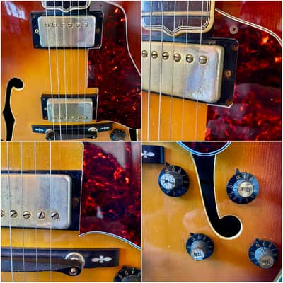 Price reduced! Epiphone Emperor Blue Lavel Matsumoku 1976 MIJ / Japan Vintage / Maple Body Neck / 17-inch Archtop Gibson L-5 CES image 11