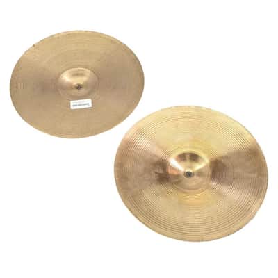 Used Vintage Zildjian A Hi Hat Cymbals 13" 596/978 grams - Good image 6