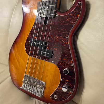 Sire Marcus Miller P5R 5-String - Tobacco Sunburst image 2