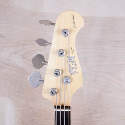 FGN J-Standard Bass 2011 Candy Apple Red Fujigen Made in Japan MIJ w/ Bag image 16