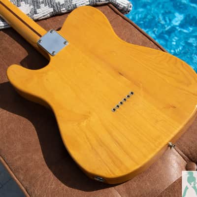Fender TL52-78US - '52 Telecaster Reissue - Vintage Natural - Premium Ash Body w US Vintage Reissue PU's - Pro Set Up w Perfect Frets/Action/Intonation! image 10