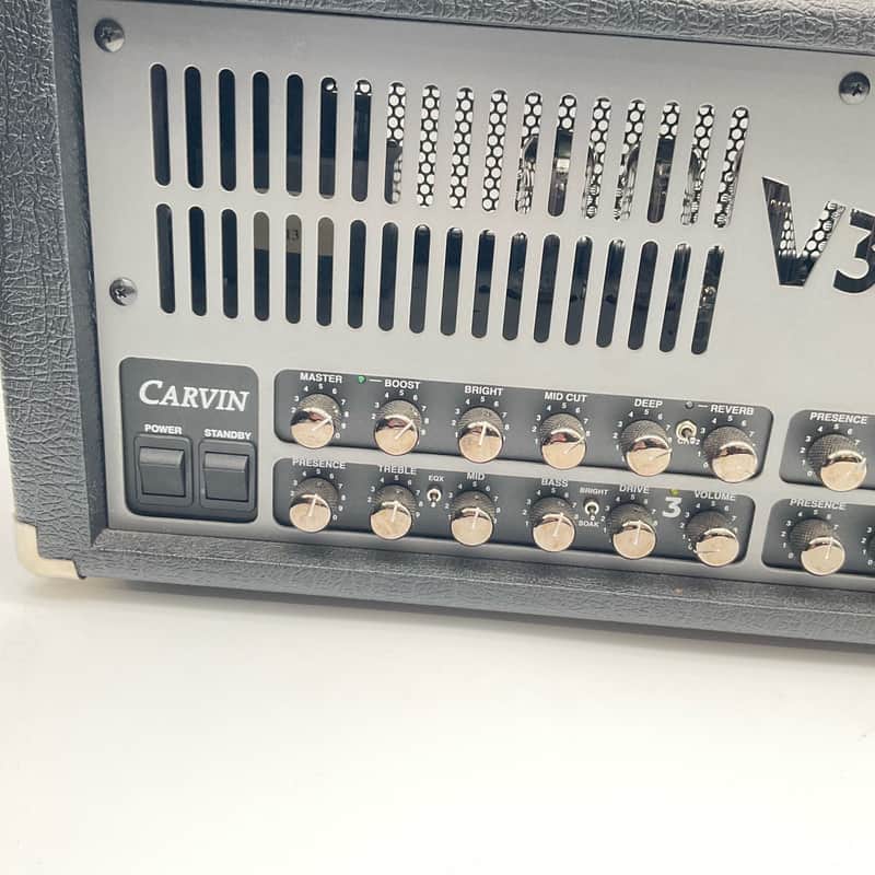 Carvin V3 3-Channel 100-Watt Tube Guitar Amp Head 2010s - Black