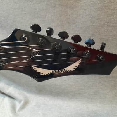 Dean Exile Select Floyd Neck Thru Archtop - GN Black Burst image 4