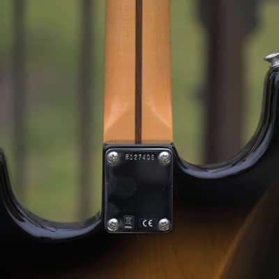 Fender Custom Shop Vintage Custom 1955 Stratocaster, NOS, Maple Fingerboard - Wide-Fade 2-Color Sunburst image 13