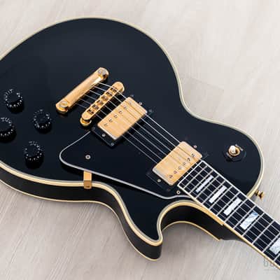 1995 Gibson Les Paul Custom Limited Edition Black Beauty w/ 490R, 498T & Case image 8