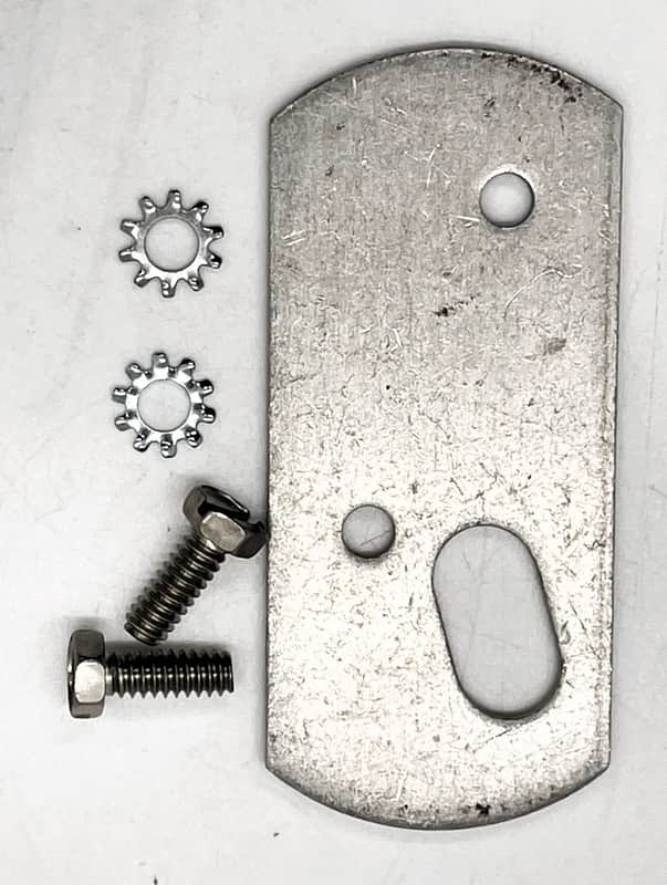 Slingerland 60s/70s Sound King #727-4 Bass Drum Spur Mount Backing Plate w/Screws  SSMBP-005 image 1