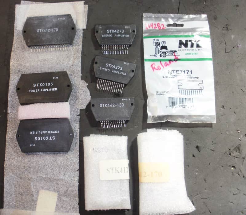 Various STK Block ICs image 1