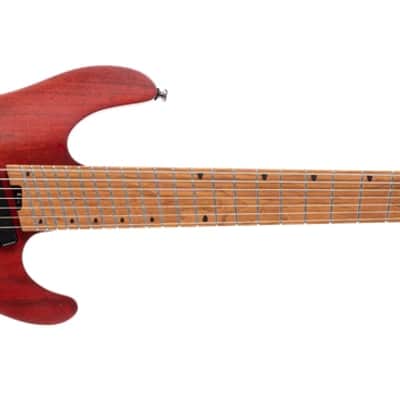 Cort KX307MS 7-String Multi-Scale (25.5Ã‚ 27Ã‚) - Open Pore Mahogany image 6
