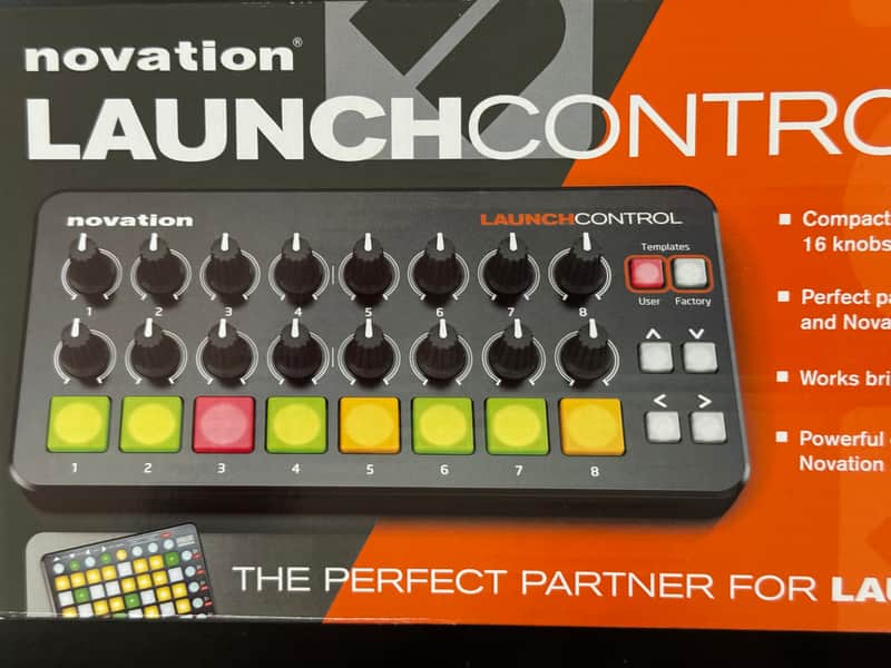 Novation Launch Control MIDI DAW Controller - Black image 1