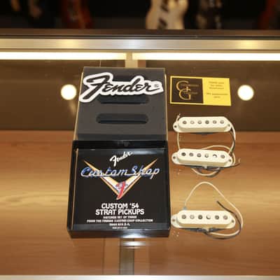 Fender Custom Shop 54 Pickup Set in Aged White (or Black/White) image 1