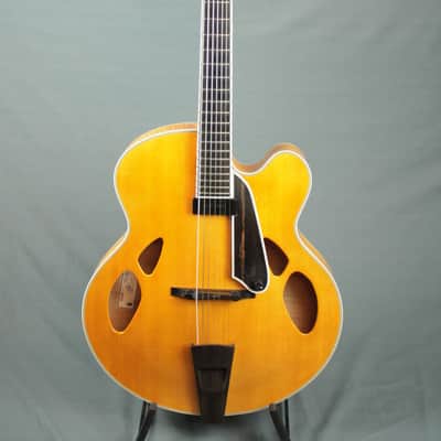 W.E. Moll  19" Custom Express  2007  Natural Flame Maple Back and Sides image 2