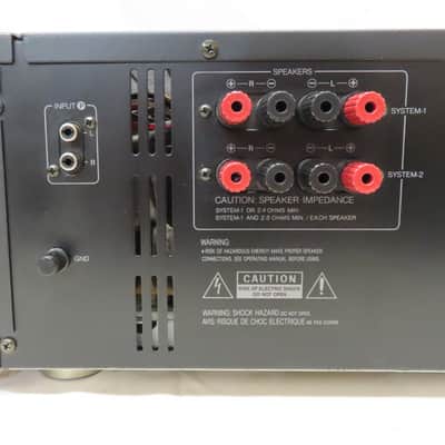 Onkyo Integra Model M-504 Stereo Power Amplifier - 165 Watts Per Channel Amp image 10