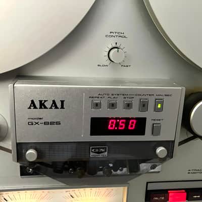 PLEASE READ ENTIRE AD!!! Akai GX-625 1/4" 10.5 inch 4-Track 2-Channel Reel to Reel Tape Deck Recorder 1980 - 1982 - Silver image 4