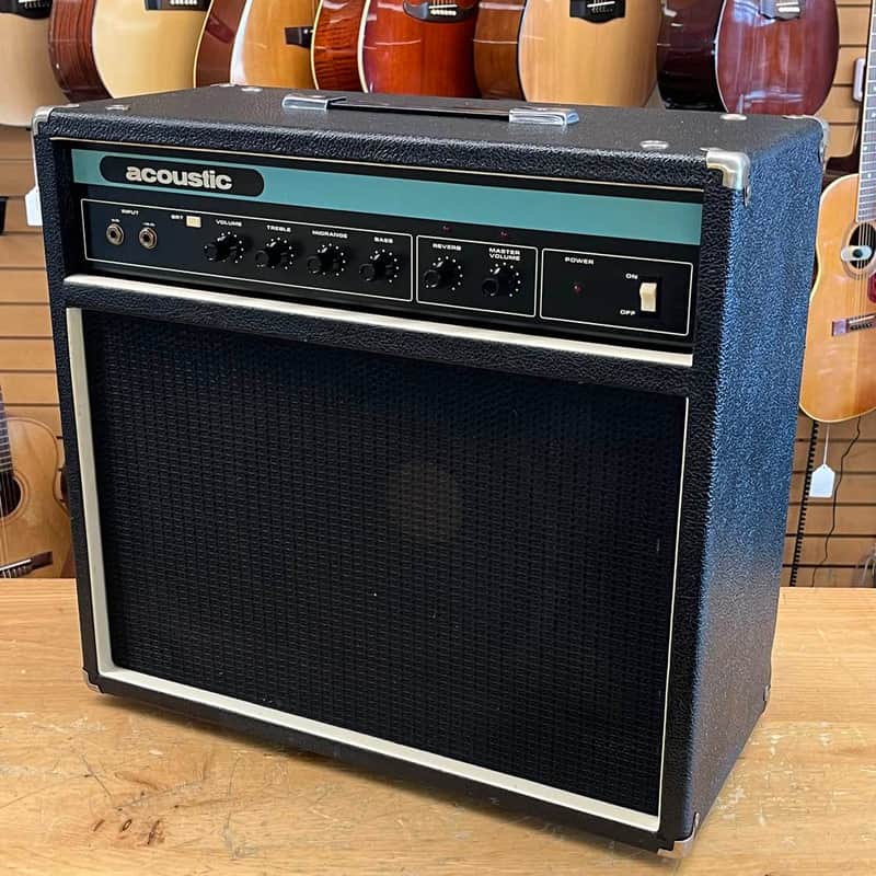 Acoustic Model 115 Vintage 1977 Bass Guitar Combo Amp - Very Good
