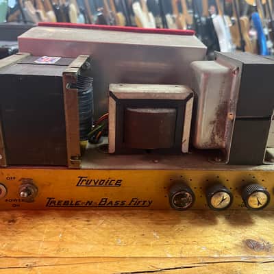 Selmer Truvoice Treble N Bass 50 Fifty Valve Amplifier Head 1960's image 12