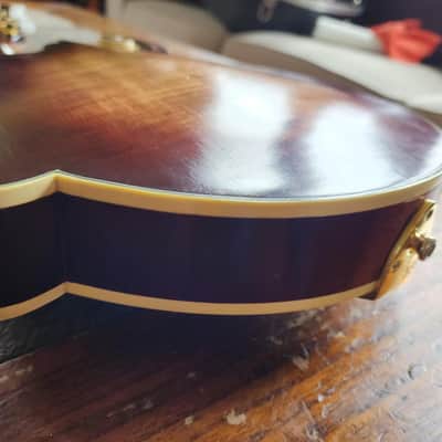 Morgan Monroe Rocky Top MDM-1 F-style mandolin w/hsc + extras - natural/relic image 4