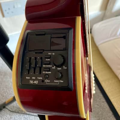 Takamine EG560c Mid-2000s - Red image 8