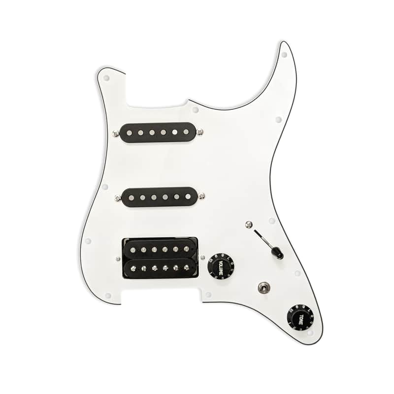 CJLab Pickups - Prewired SETbucker Hum-Single-Single (HSS) Pickguard Set image 1