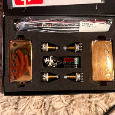 EMG JH/SET-G James Hetfield Signature Humbucker Set 2010s - Gold image 1