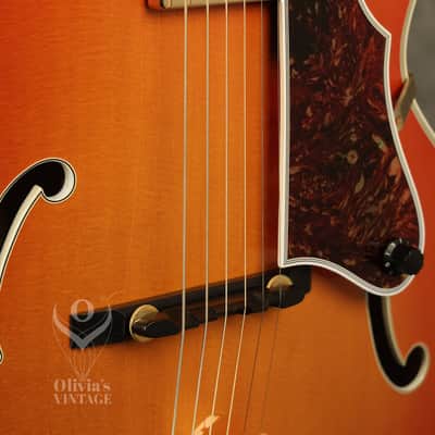1988 Guild Artist Award in RARE Orange Sunburst w/ flame maple back + sides image 5