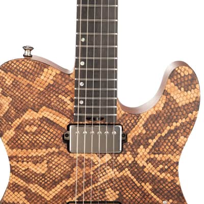 ESP USA Limited Edition TE-II Hardtail Electric Guitar - Snake Skin - #US21176 image 7