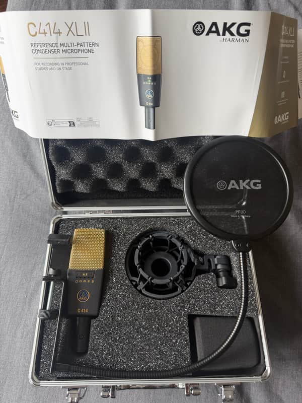 AKG C414 XLII Large Diaphragm Multipattern Condenser Microphone