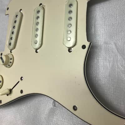 Stratocaster Style Loaded Pickguard - 2026 - Aged White image 2
