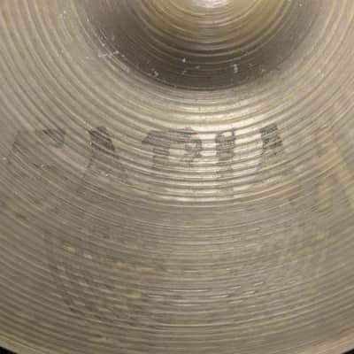 Sabian 14" AA Regular/Light Hi-Hat Cymbals (Pair) 1982 - 1984 - Natural image 5