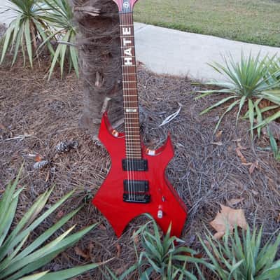 B.C. Rich Warlock Hate 7 Blood Red Mick Thomson Slipknot image 1
