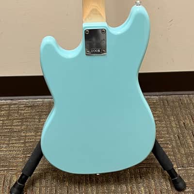Squier Sonic Bronco Bass Daphne Blue Bild 3