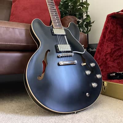 Gibson ES-335 Dot 2011 Satin Transparent Black image 6