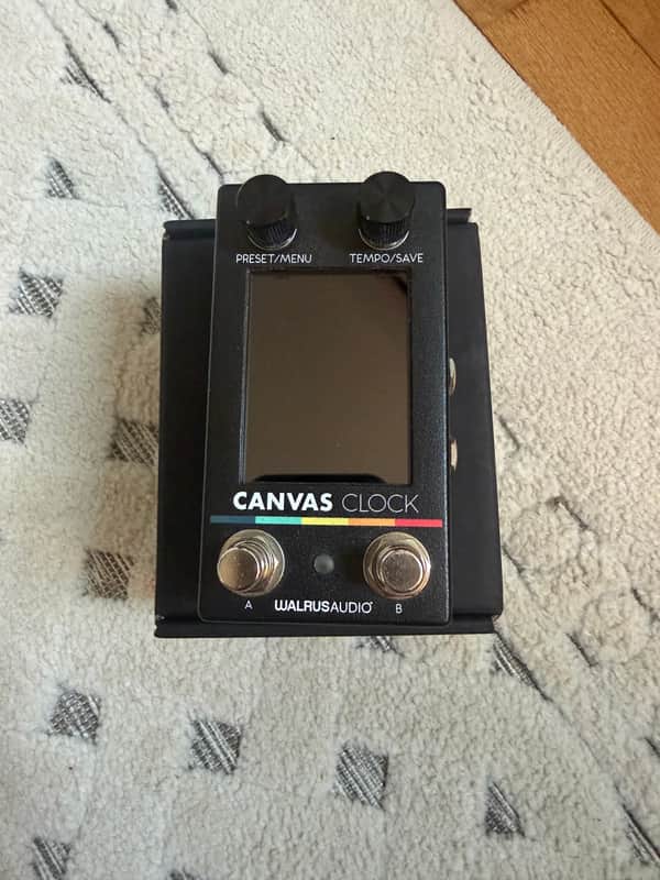 Walrus Audio Canvas Clock