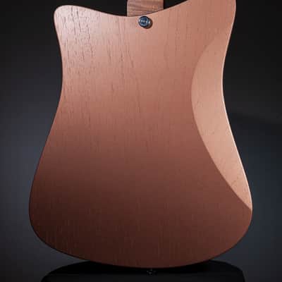 Uma Guitars Jetson 2, 2020 Bronze w/ Roasted Flame Maple Neck NEW (Authorized Dealer) Demo Vid Added image 8