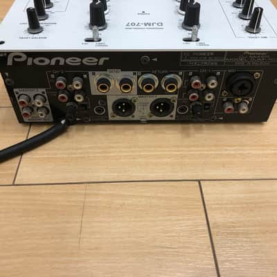 Pioneer DJM-707 WhitePearl / rotaryfader (Customization by DOKUKIRI) image 6