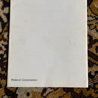owner's manual : Juno-106 Synthesizer English good condition image 2