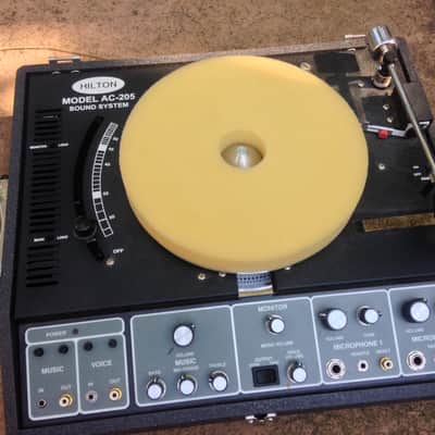 Hilton AC-205 Square Dance Cueing Sound System Turntable | Reverb