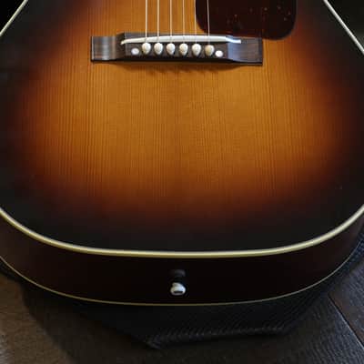 2024 Gibson Custom Shop 1942 Banner LG-2 Acoustic Guitar Vintage Sunburst + COA OHSC image 6