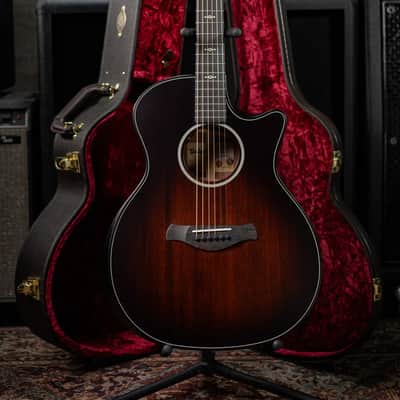 Taylor Next Generation Builder's Edition 324ce Grand Auditorium Acoustic/Electric Guitar - Kona Burst with Hardshell Case image 11