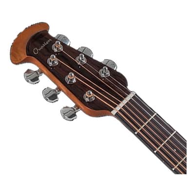 Ovation Celebrity Elite Plus CE44P-8TQ A/E Guitar - Blue Transparent Quilt image 4