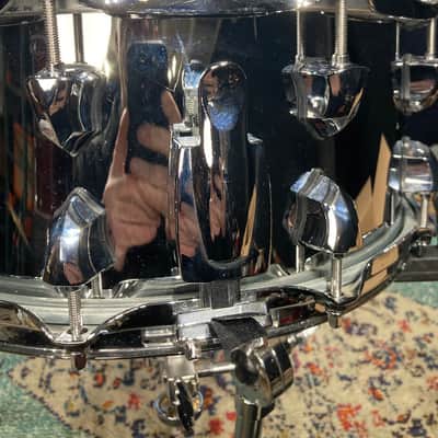 SJS - Alpha Steel 6.5x14" Snare Drum, 20-Lug 2018-2020 - Chrome image 7