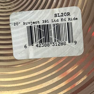 Zildjian Sound Lab Project 391 Cymbal 2014 image 4