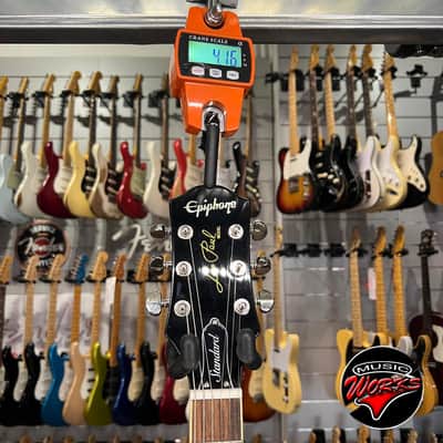 Epiphone Les Paul Standard Black 60 S + Original Case image 3