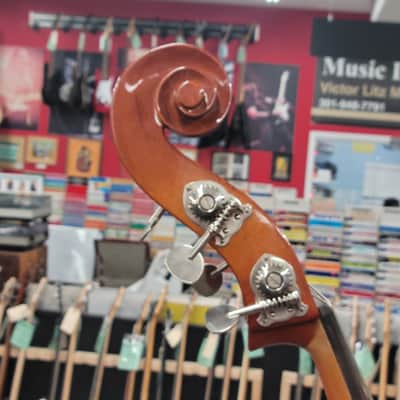 Strunal 1/2 Size Upright Bass With Gig Bag image 11