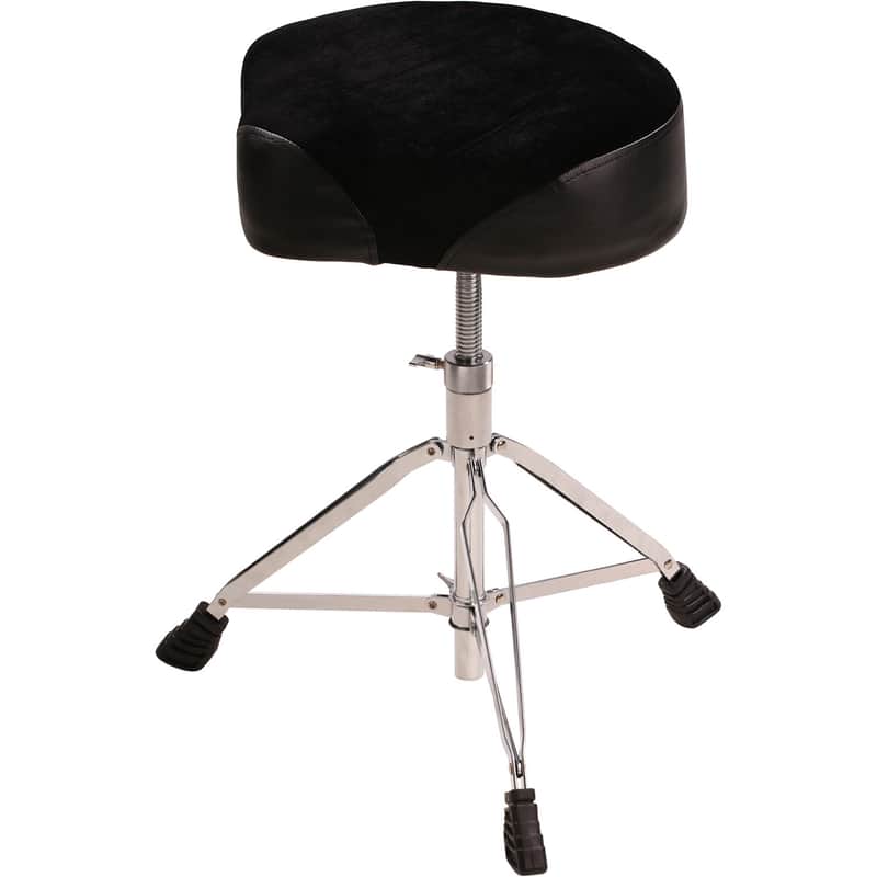 NUX Saddle-Style Drum Throne, Spiral Base image 1