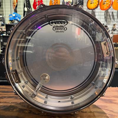 1979 - 1980 Rogers "Big R" Dyna-Sonic 5x14" Brass Snare Drum Chrome image 6