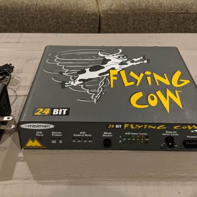 Midiman M-AUDIO 24 bit Midi Flying Cow 24-Bit AD/DA Converters w/ Power Supply image 1