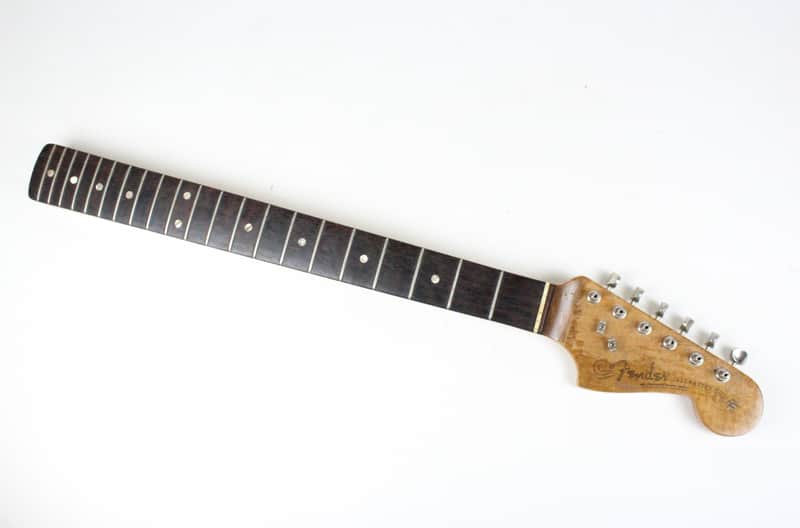 1963 Vintage Fender Jazzmaster NECK Brazilian Rosewood ~Refinished~ USA 1960s Pre-CBS L-Series image 1