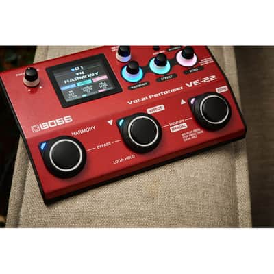 Boss VE-22 Vocal Perfromer Vocal Harmonizer Effects and Looper Pedal image 5