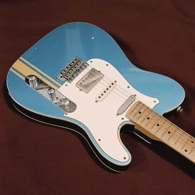Franchin Mars Nashville HSS - Racing Stripe / Lake Placid Blue image 6