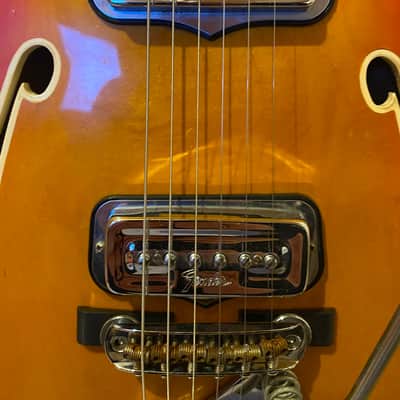 Fender Coronado II with Maple Fretboard 1966 - 1972 - Sunburst image 5